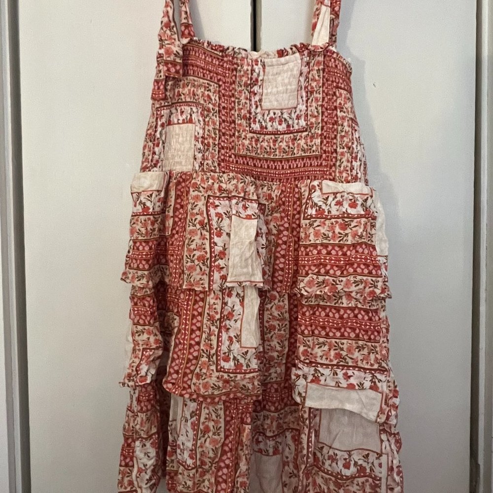 Trendy American Eagle ruffle dress